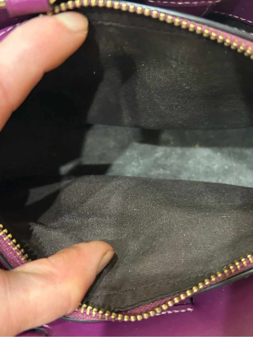 Purple Coach bag - Picture 7 of 16